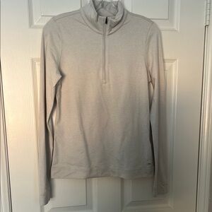 Vuori Light Gray Women's Sweatshirt